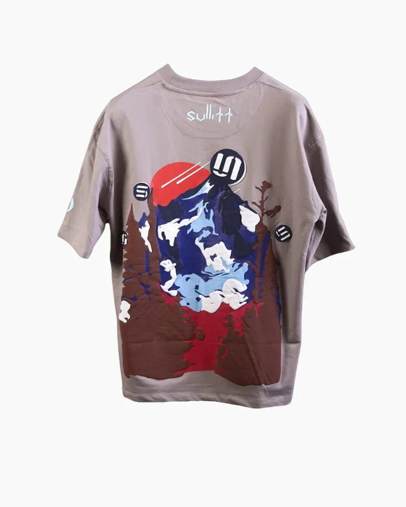 Sullitt DAWNING MOUNTAIN OVERSIZED T-SHIRT