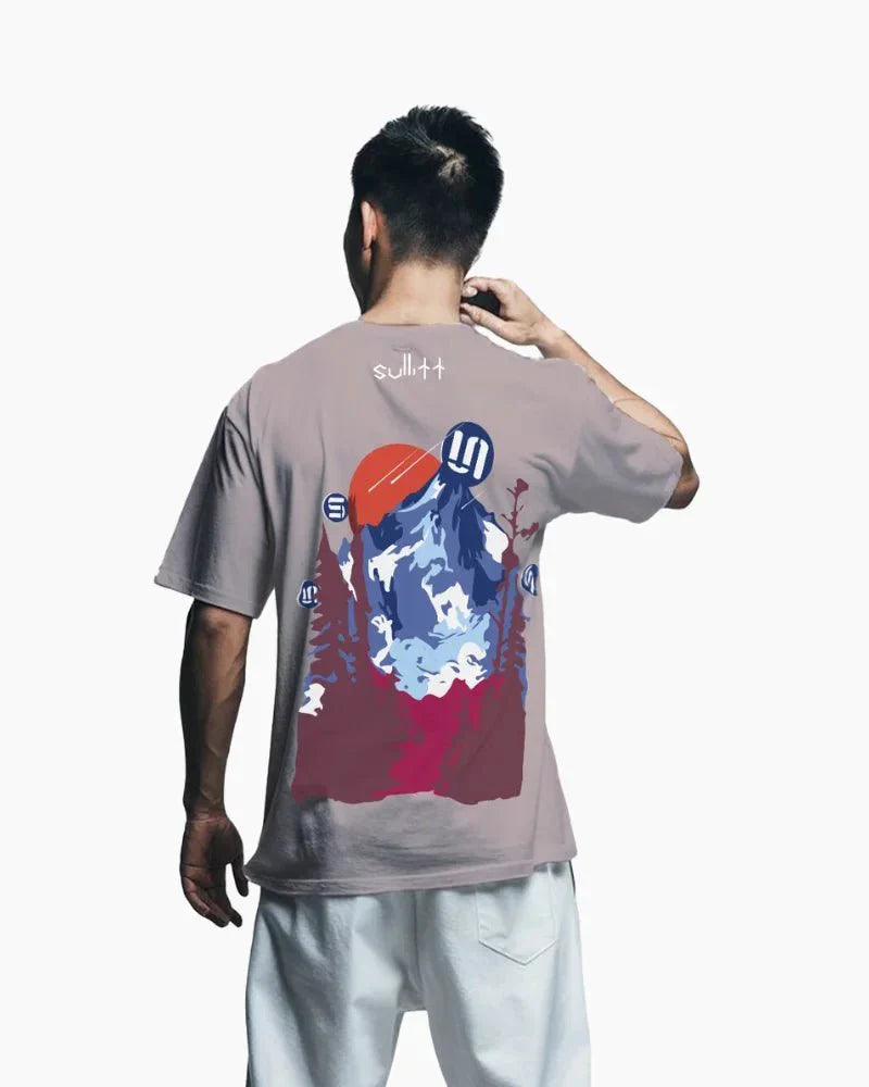Sullitt DAWNING MOUNTAIN OVERSIZED T-SHIRT