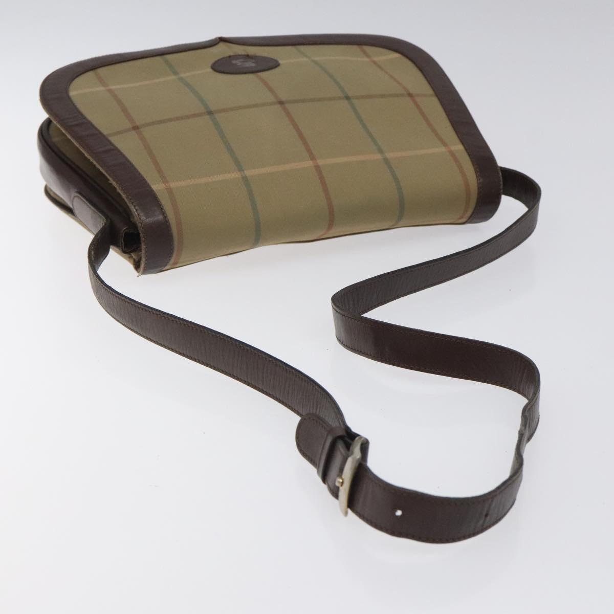 Burberry Canvas Shoulder Bag (Pre-Owned)