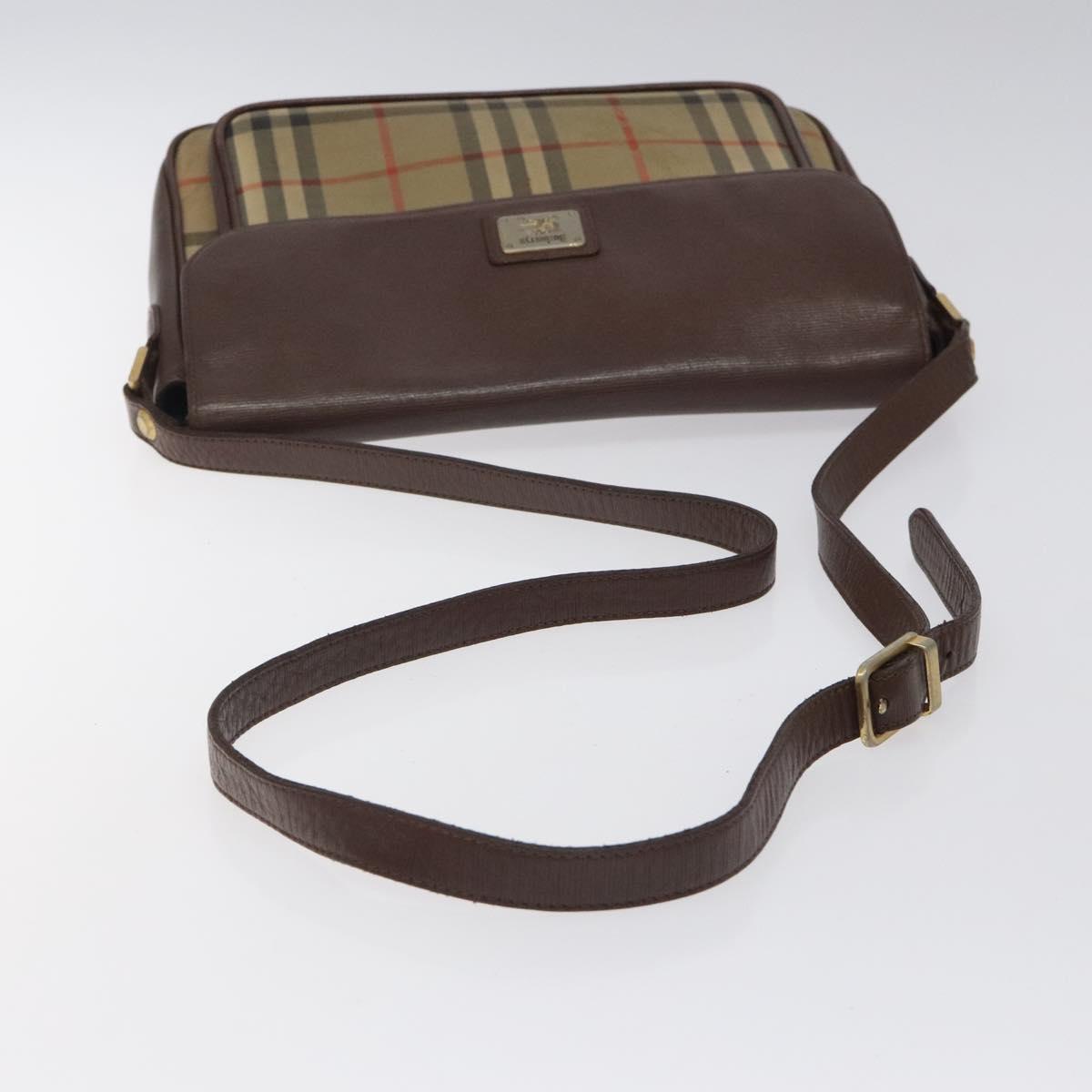 Burberry Nova Check Canvas Shoulder Bag (Pre-Owned)