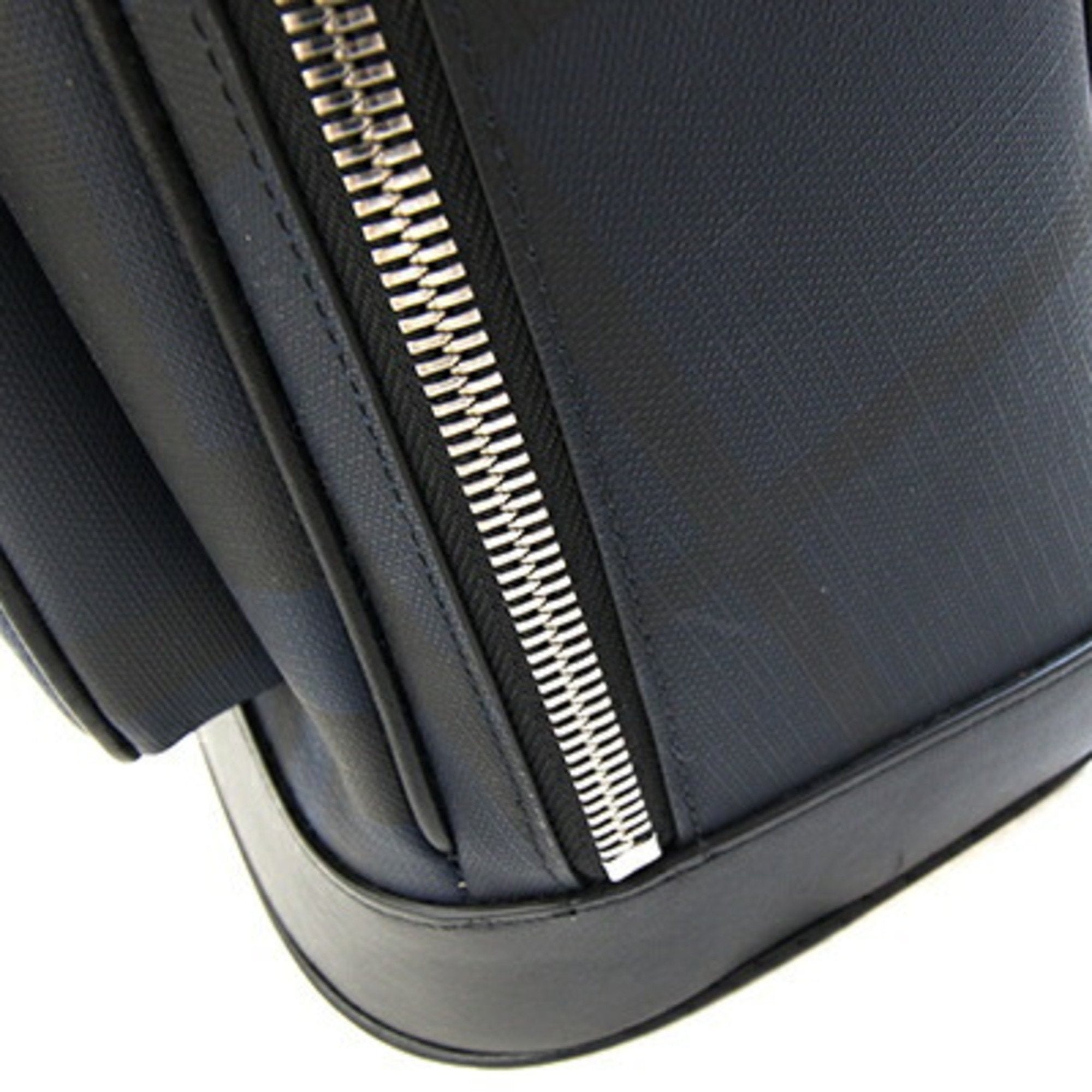 Burberry Navy Pvc Leather Backpack (Pre-Owned)