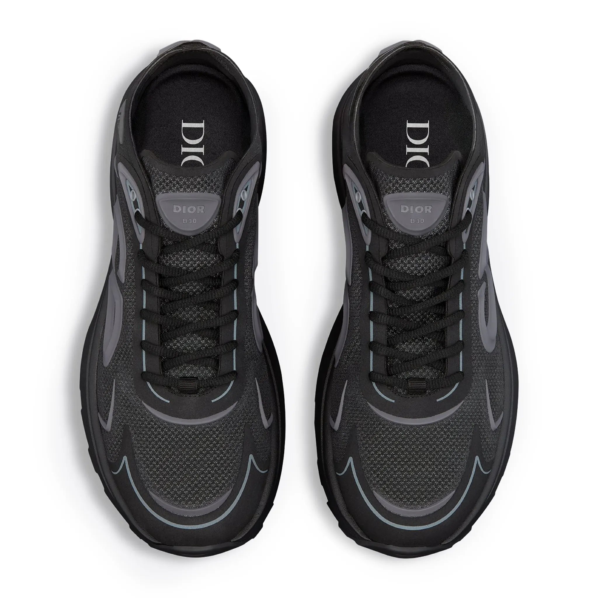 Dior B30 Countdown Nylon Tech Black Trainer