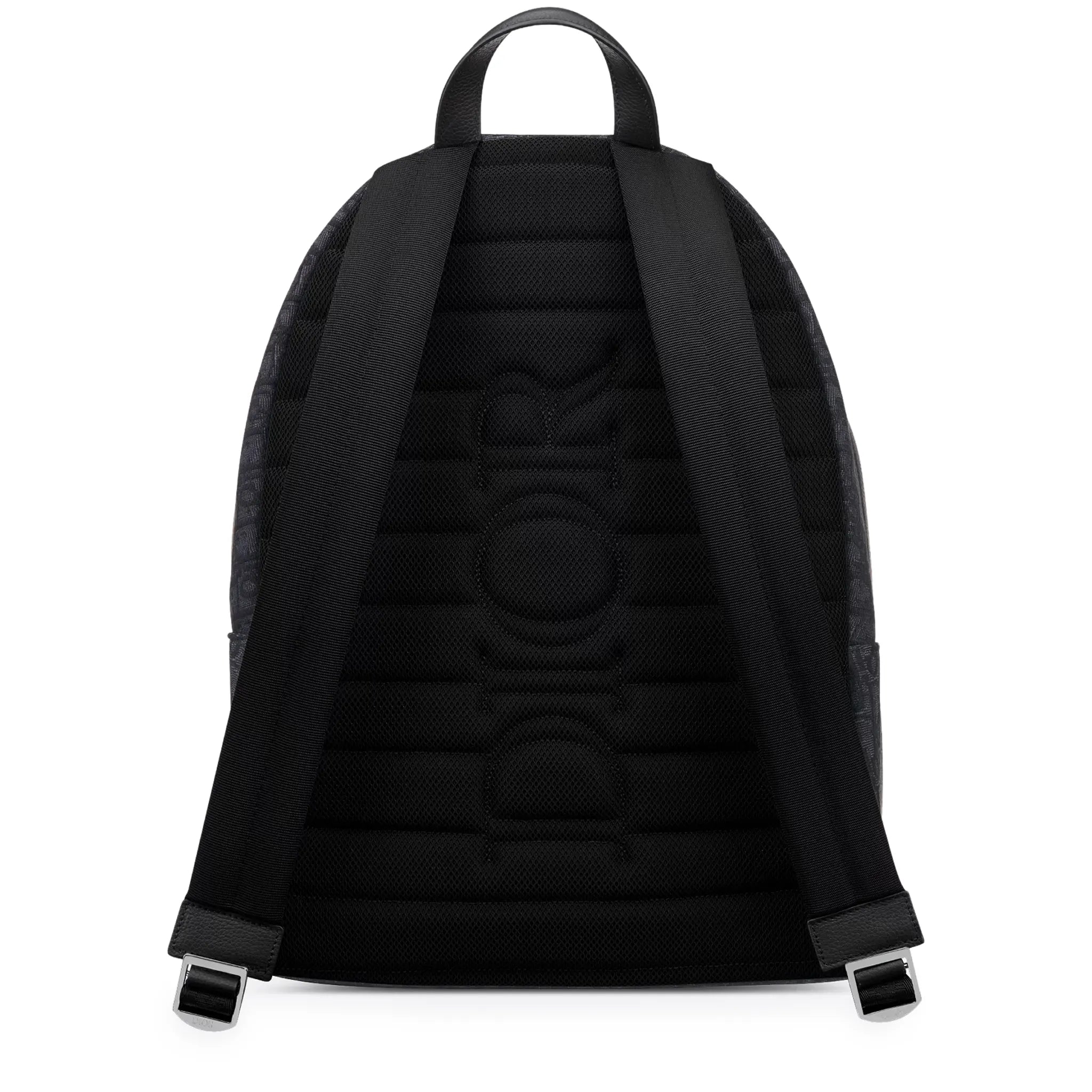 Dior Oblique Jacquard Rider Black Backpack