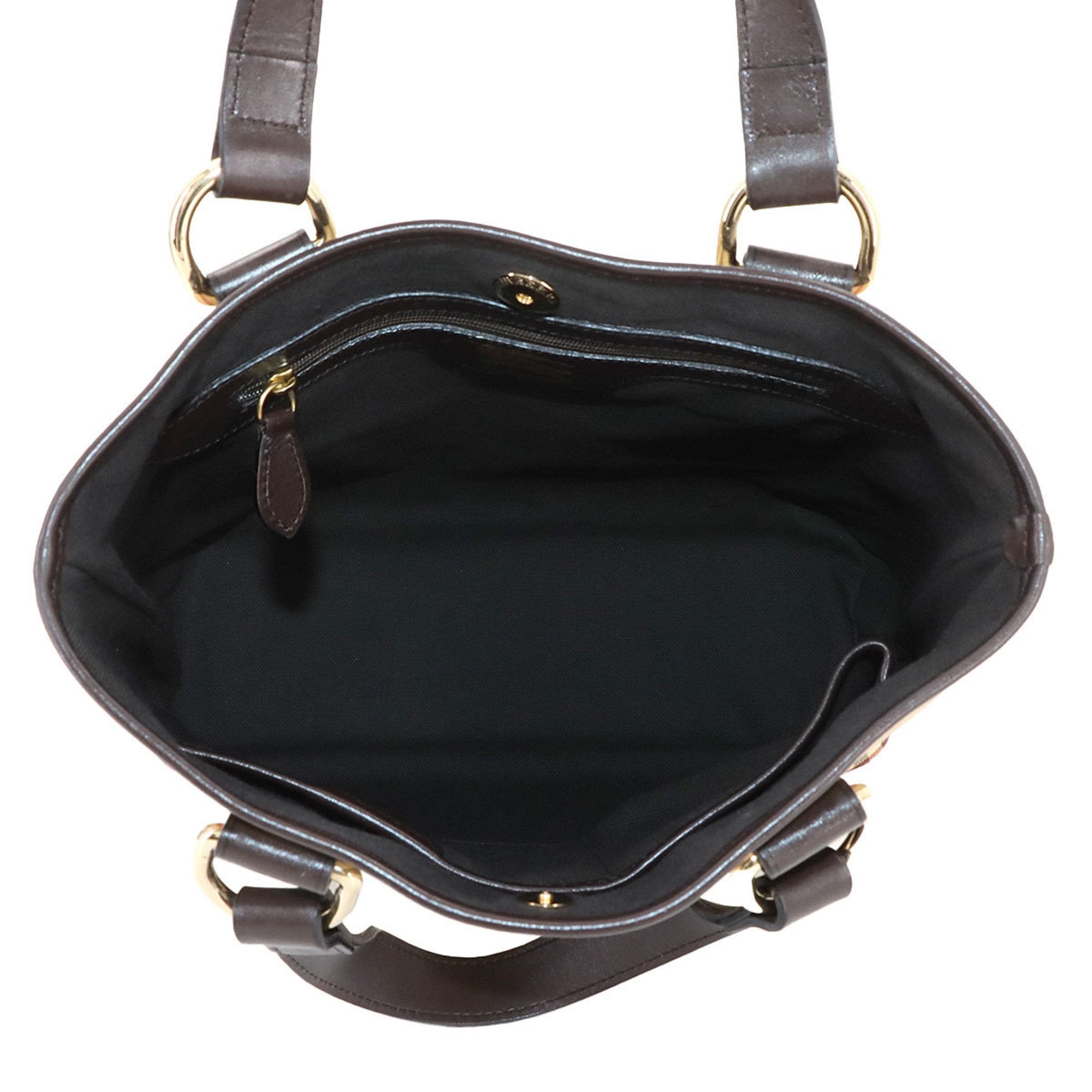 Burberry Pvc Leather Tote Bag (Pre-Owned)