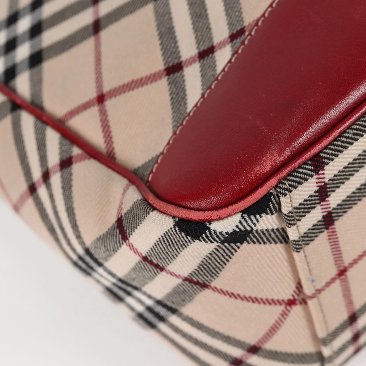 Burberry Nova Check Canvas Shoulder Bag (Pre-Owned)
