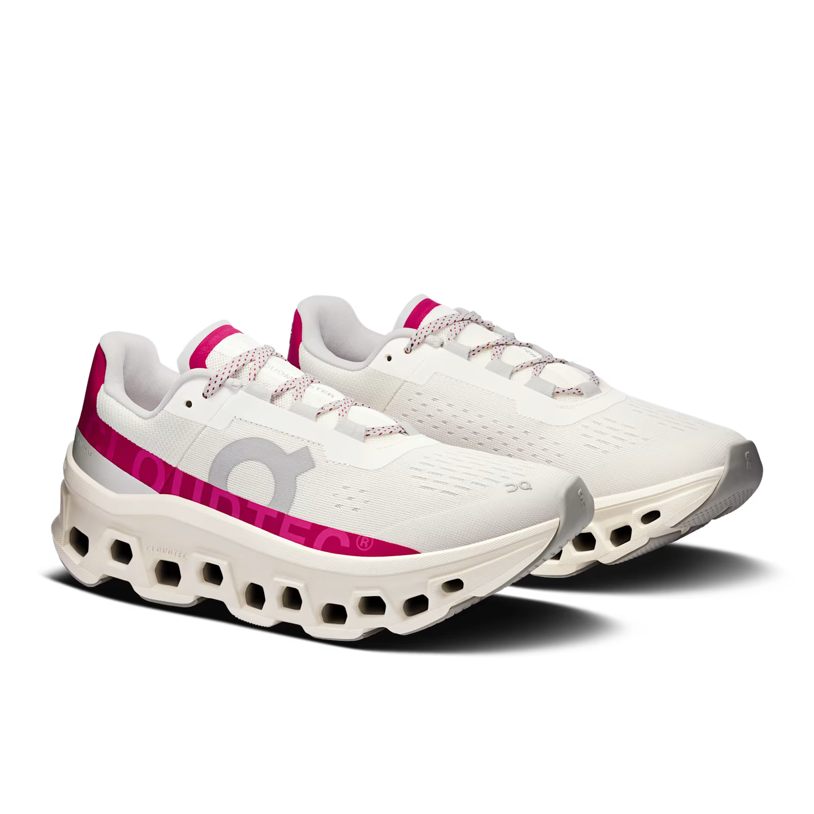 On Running Cloudmonster Ivory Grenadine (W)