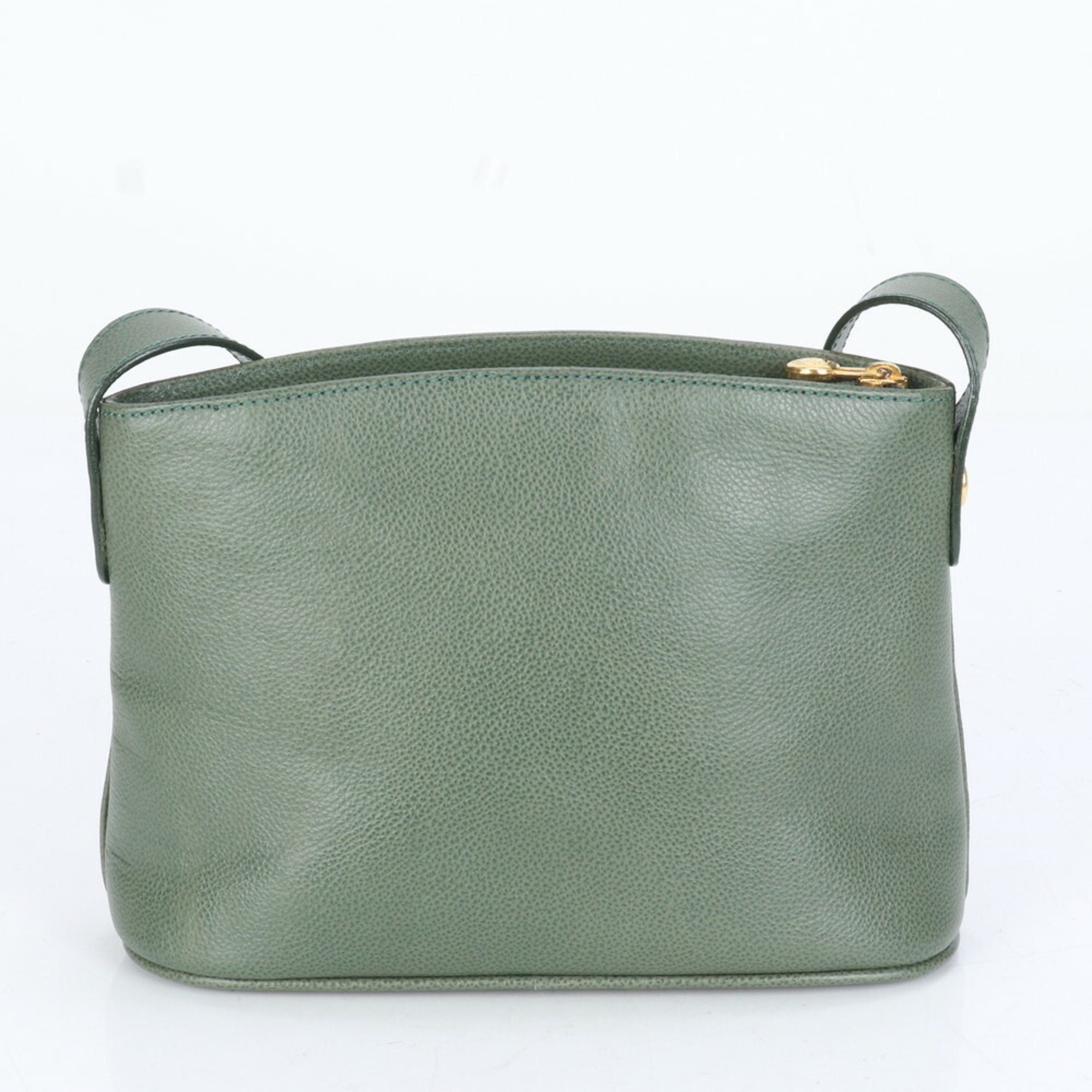 Burberry Leather Shoulder Bag Tote Bag (Pre-Owned)