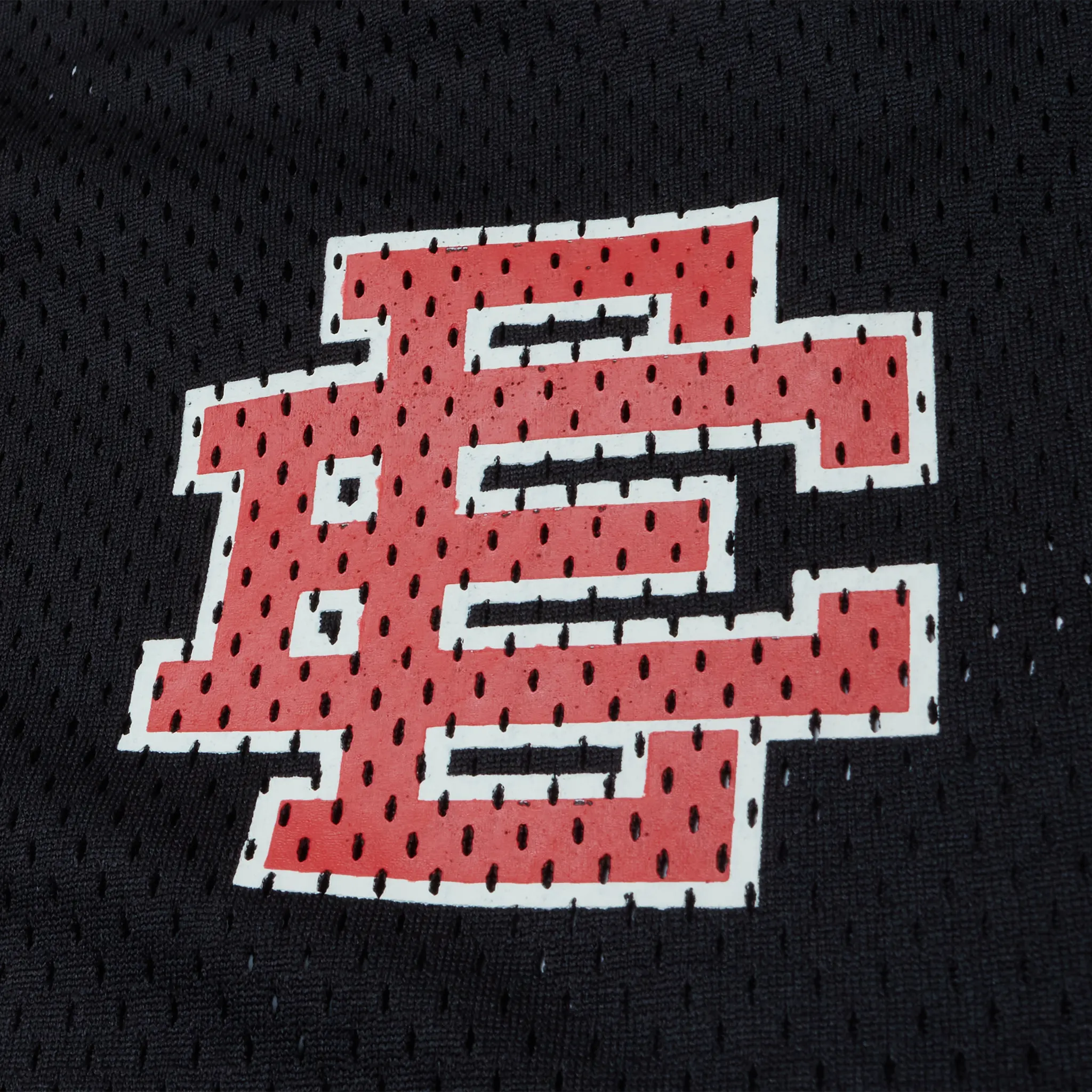 Eric Emanuel EE Basic Black Red Shorts