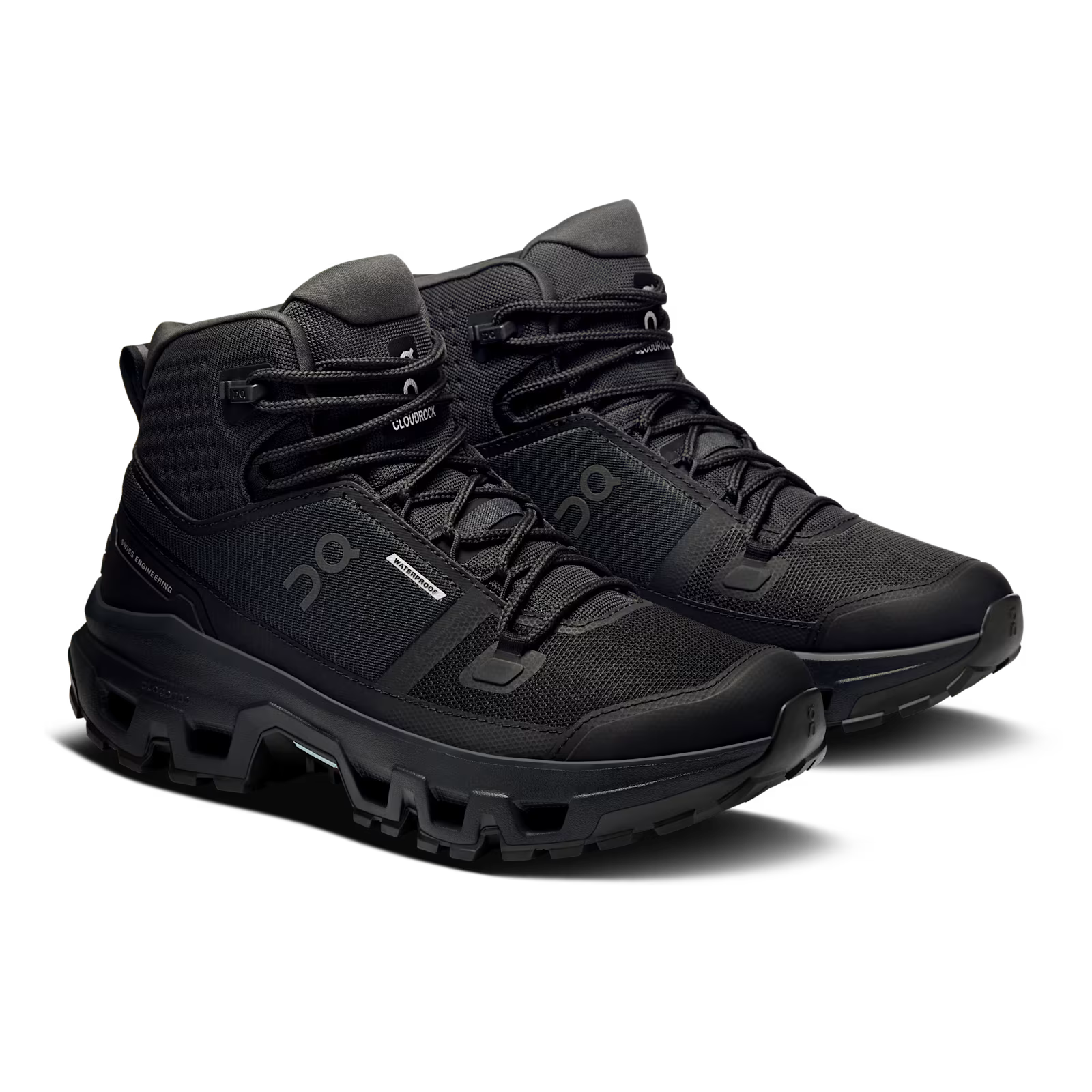 On Running Cloudrock Mid Waterproof Black (W)