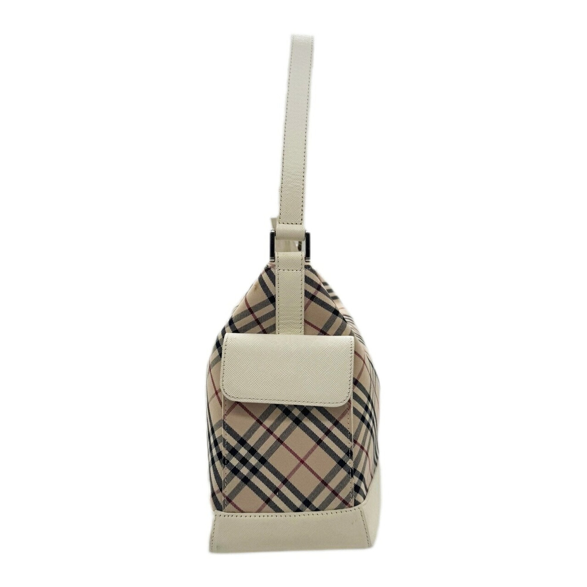 Burberry Canvas Shoulder Bag (Pre-Owned)