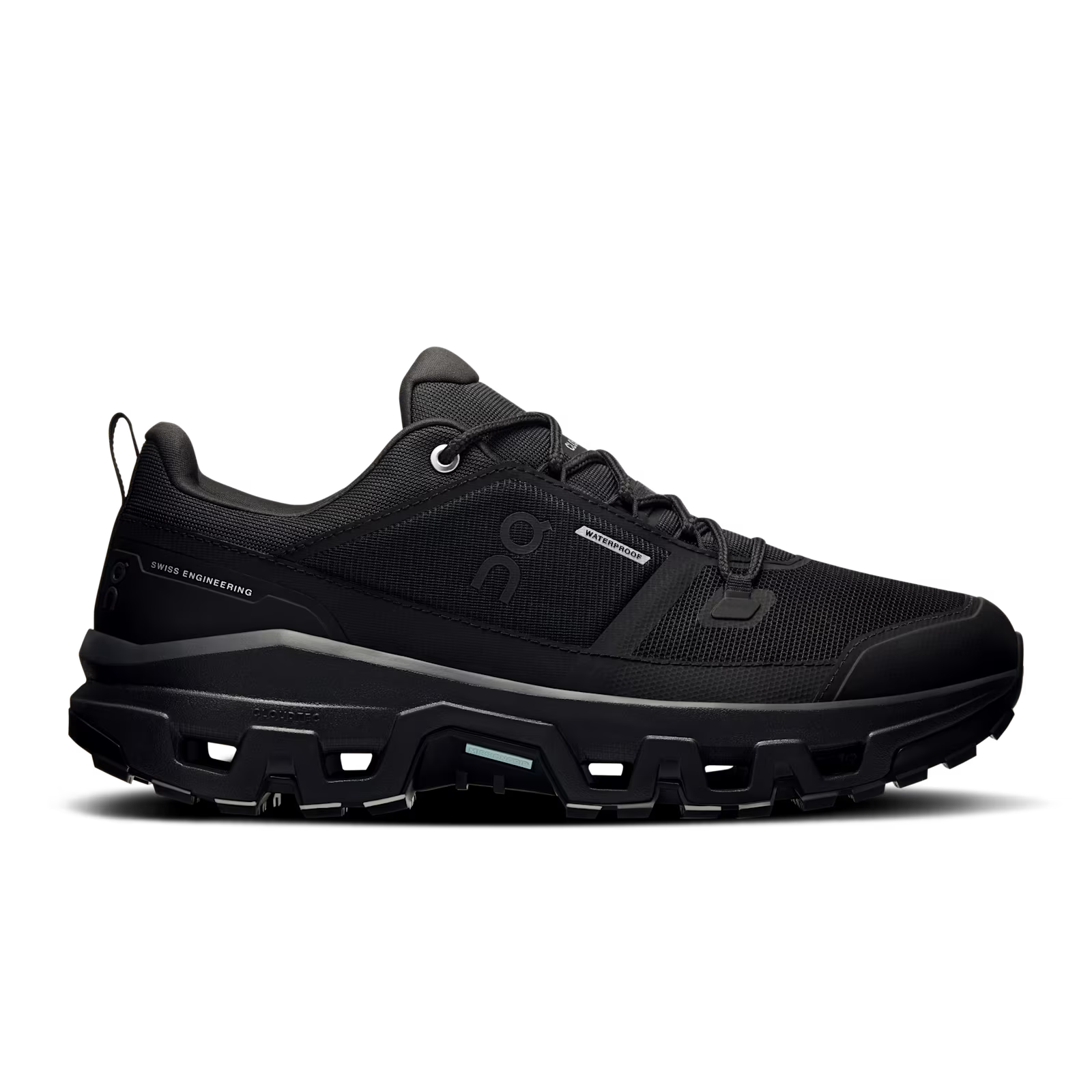 On Running Cloudrock Low Waterproof Black