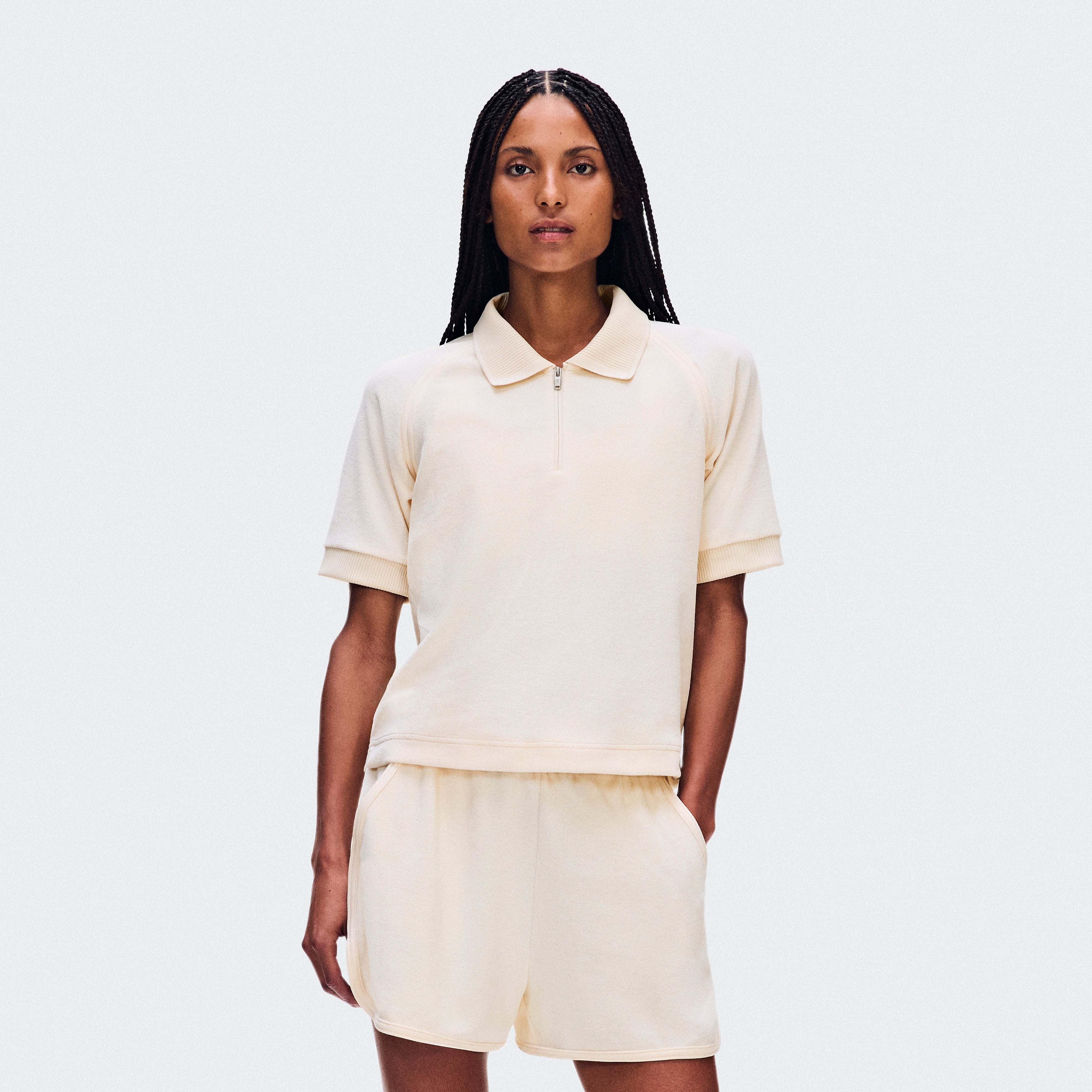 Courtside Polo Terry - Womens