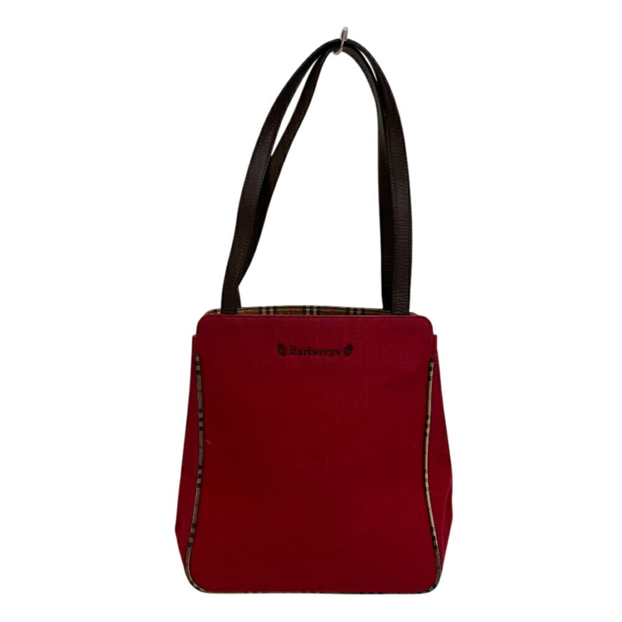 Burberry Canvas Tote Bag (Pre-Owned)