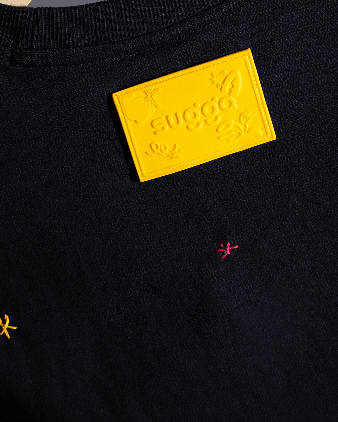 Sugga Fake Patch - Black Regular Fit