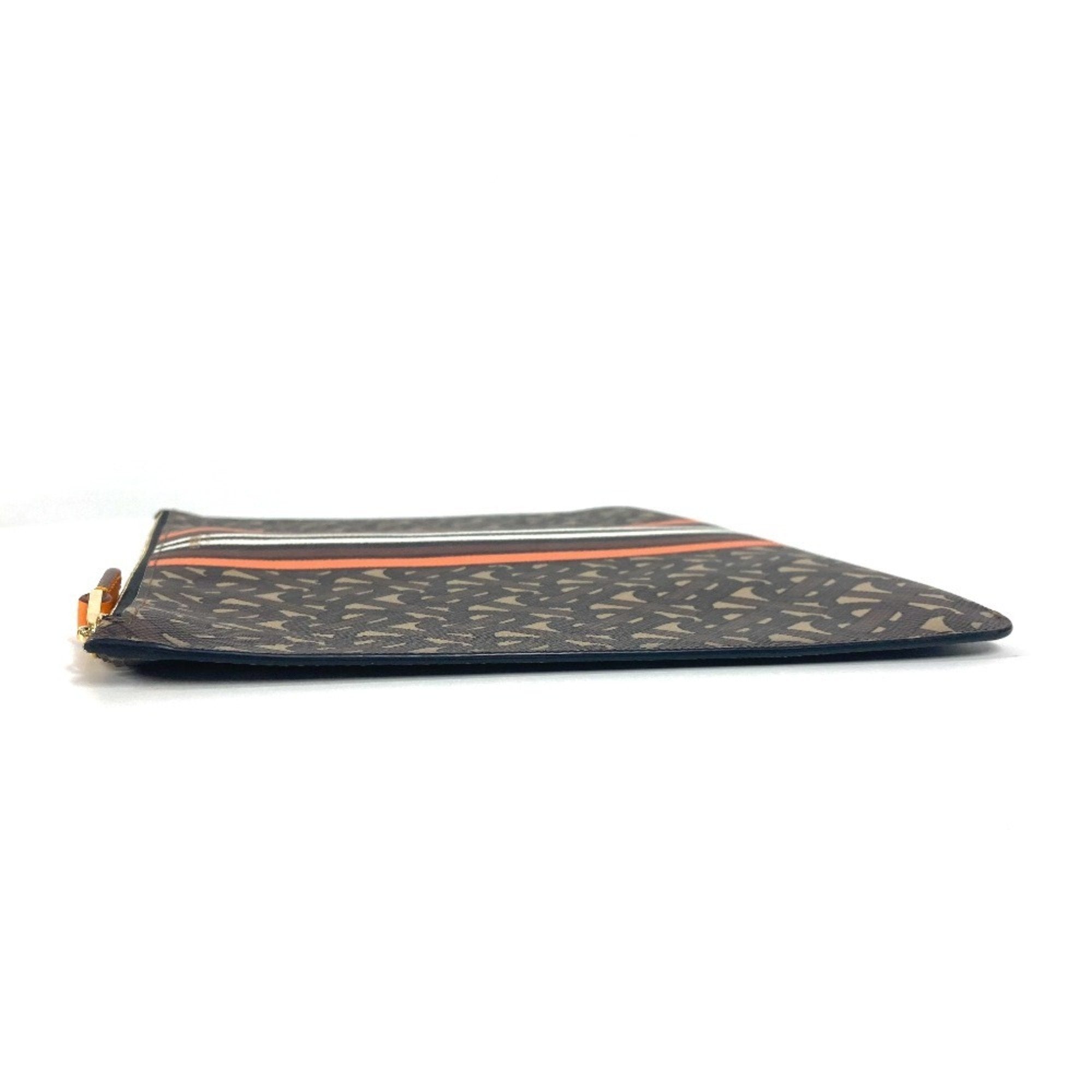 Burberry Leather Clutch Bag Pouch (Pre-Owned)
