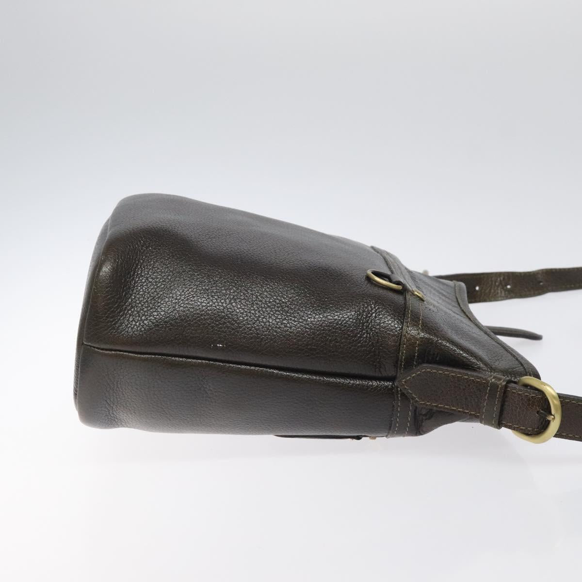 Burberry Leather Shoulder Bag (Pre-Owned)