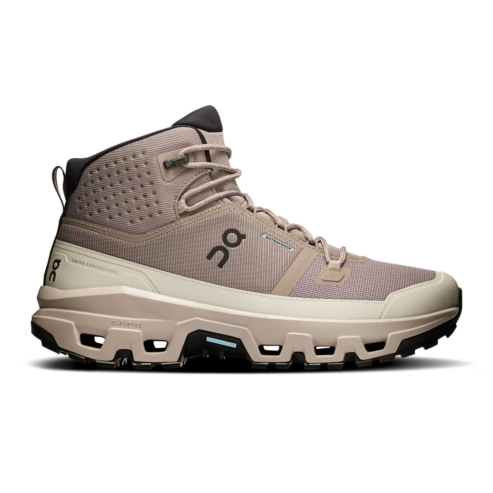 On Running Cloudrock Mid Waterproof Cinder Desert