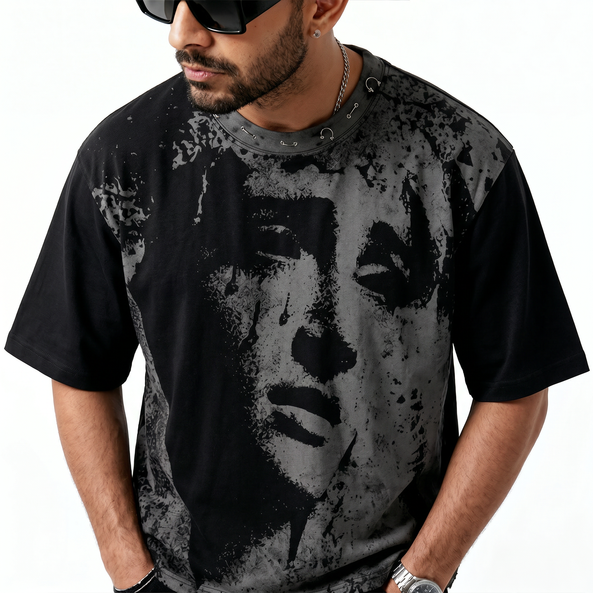 Charcoal Wing Tee