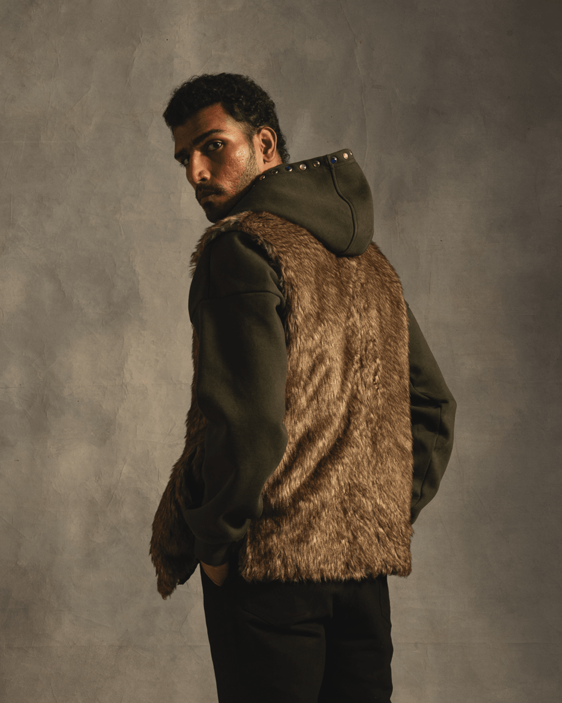 Vegan Fur Gilet