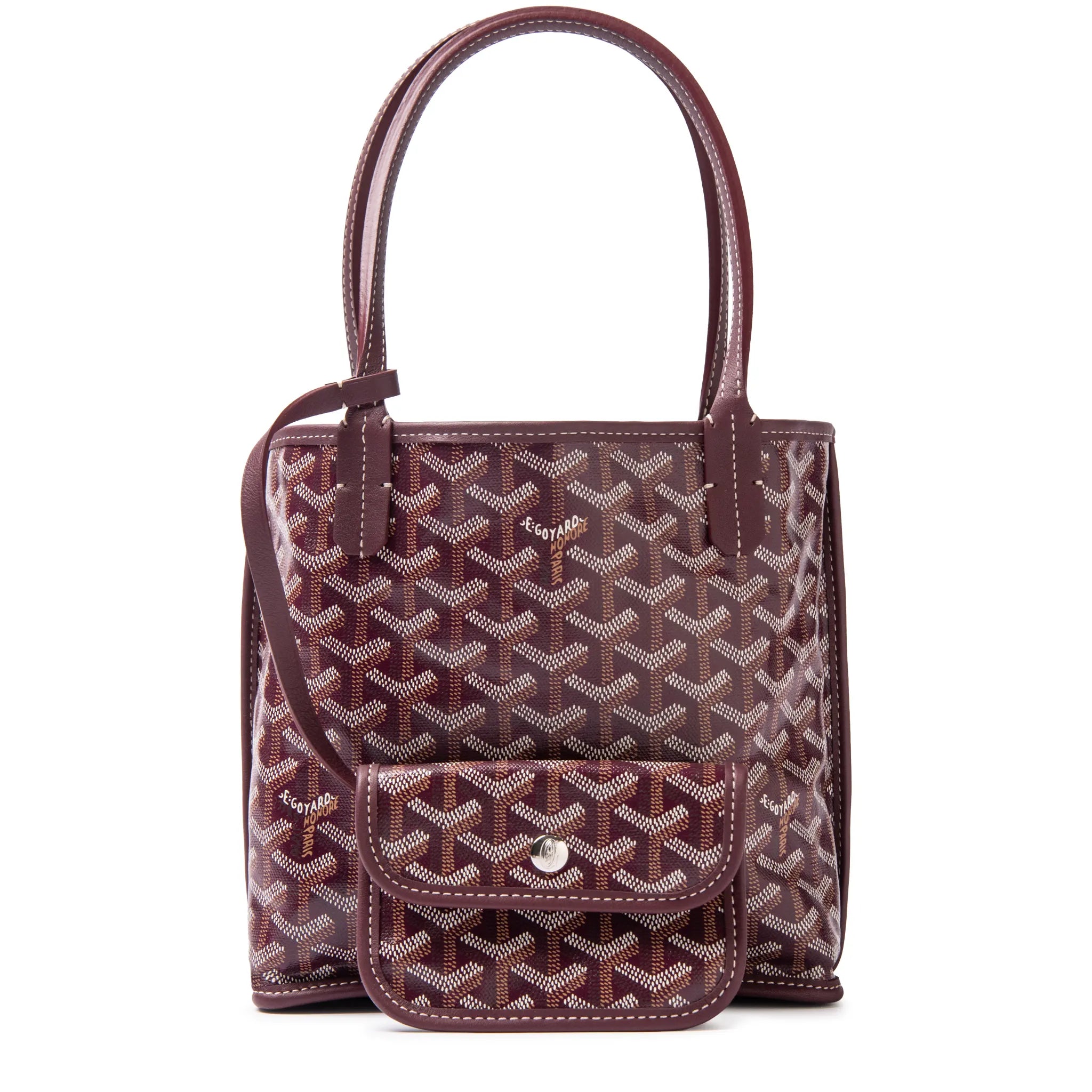 Goyard Anjou Mini Burgundy Bag