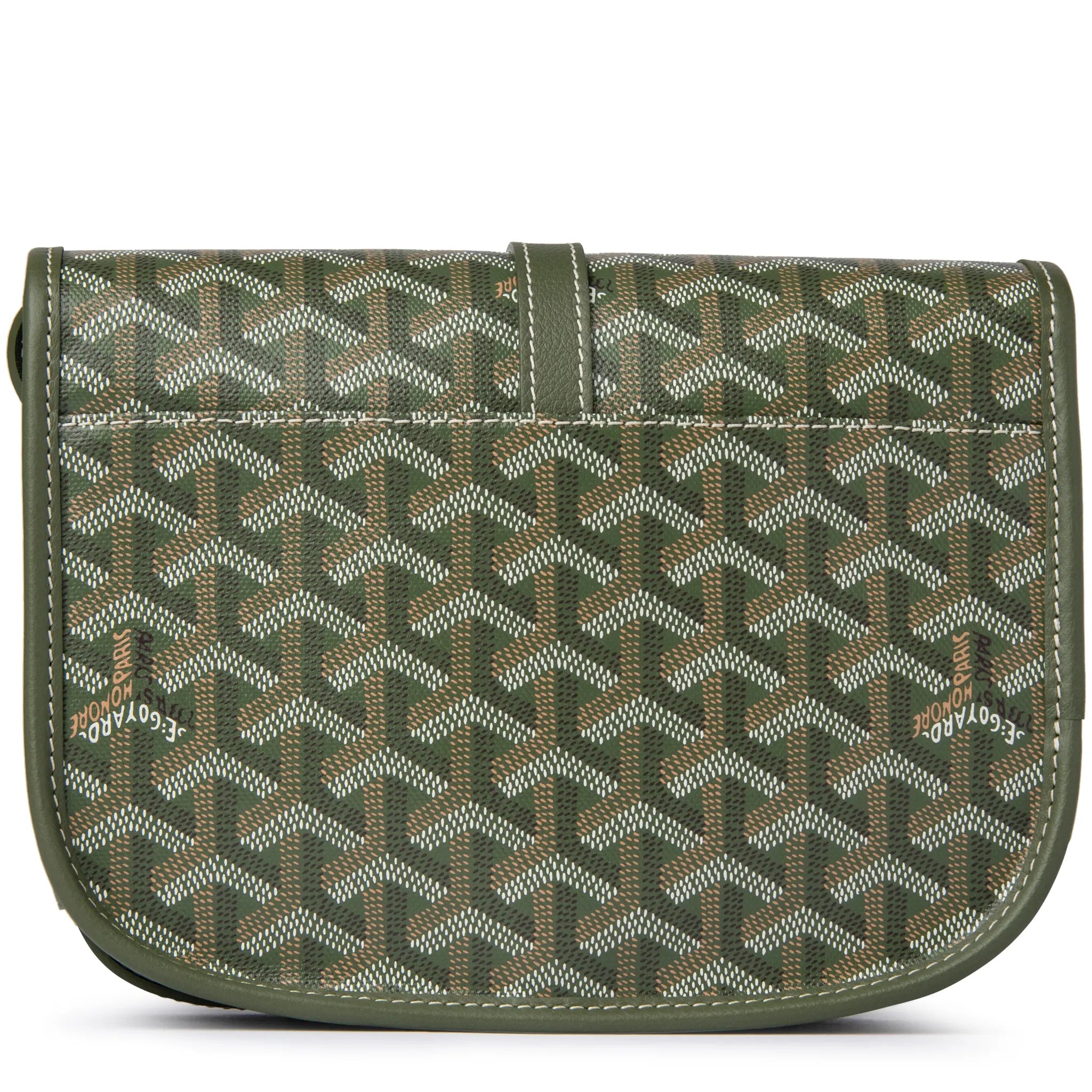 Goyard Goyardine Belvedere II Khaki PM Messenger Bag