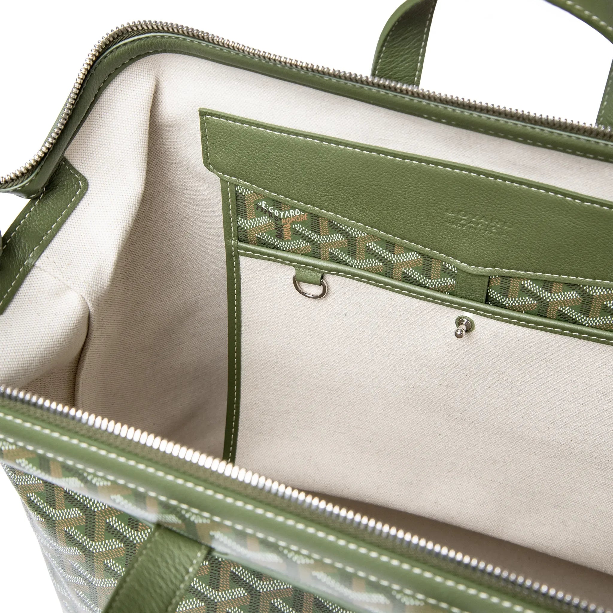 Goyard Khaki Cisalpin Backpack