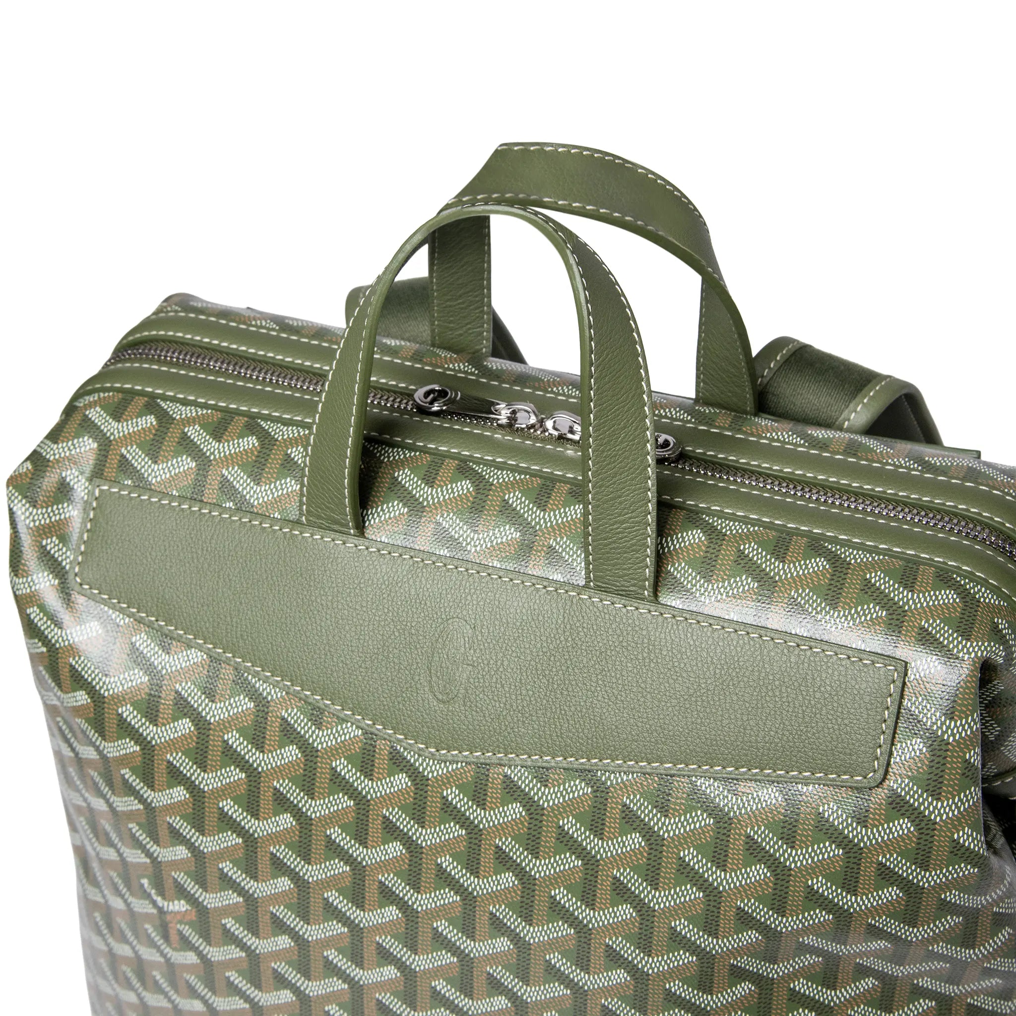 Goyard Khaki Cisalpin Backpack