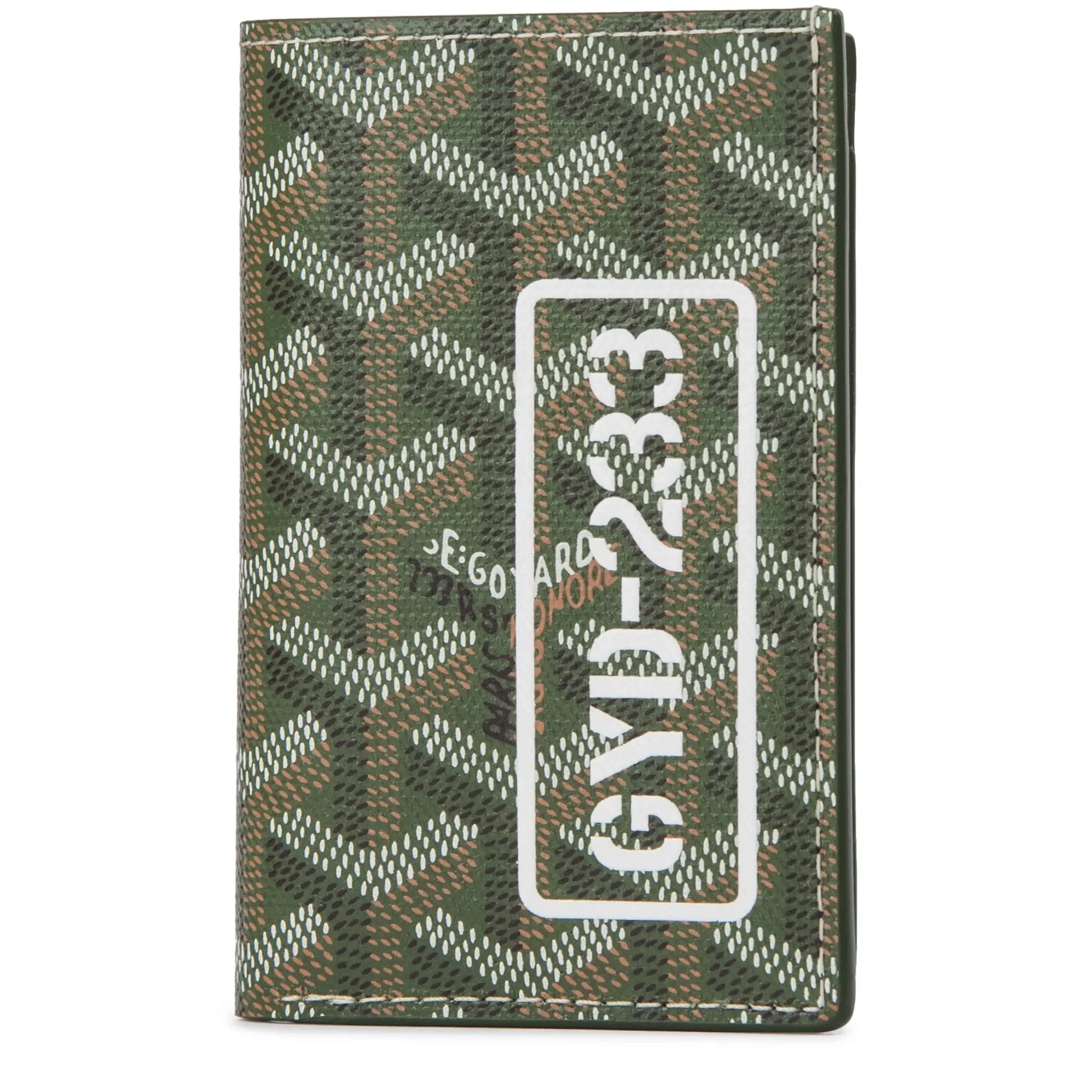 Goyard Saint-Pierre Card Wallet Khaki