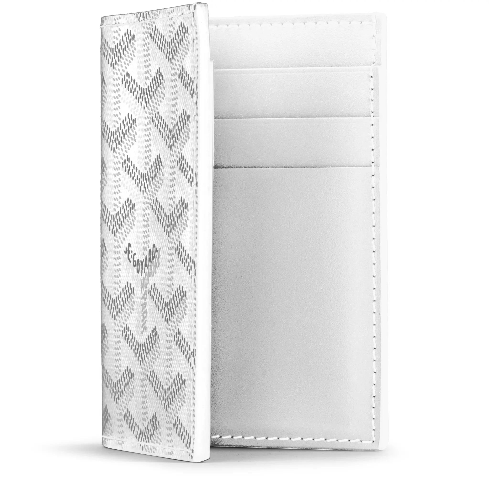 Goyard Saint-Pierre Card Wallet White