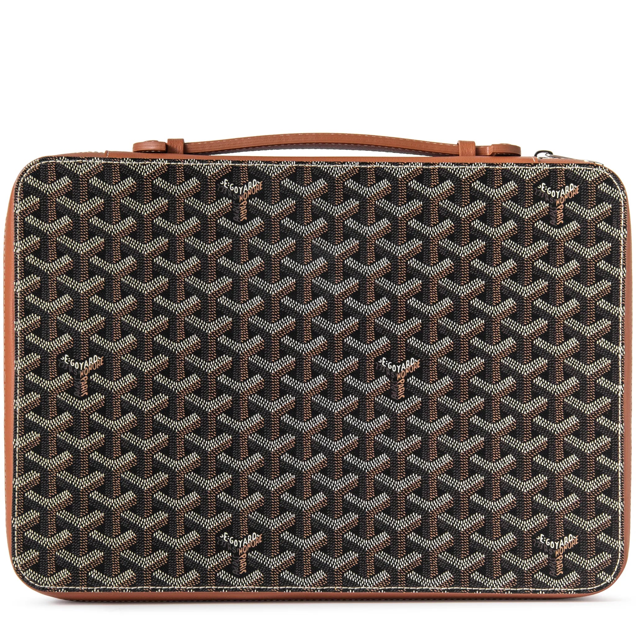 Goyard Compagnon Universel A4 Black Tan