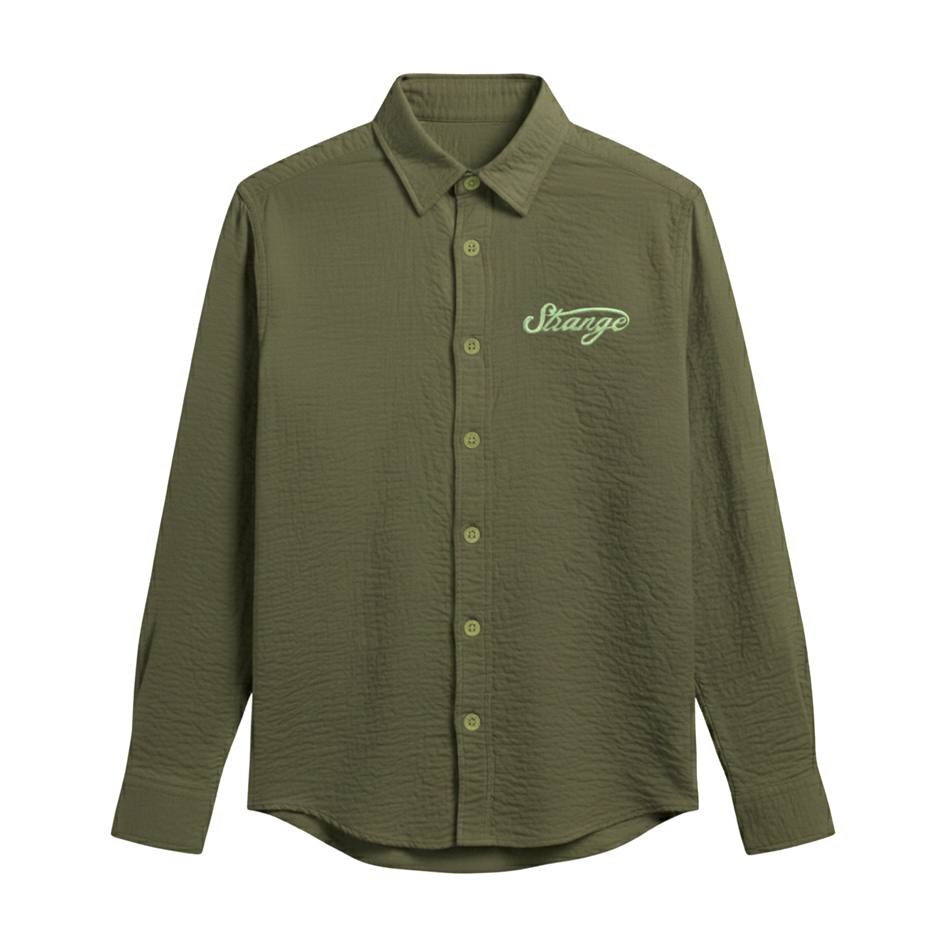 RESORT LINEN SHIRT (OLV)