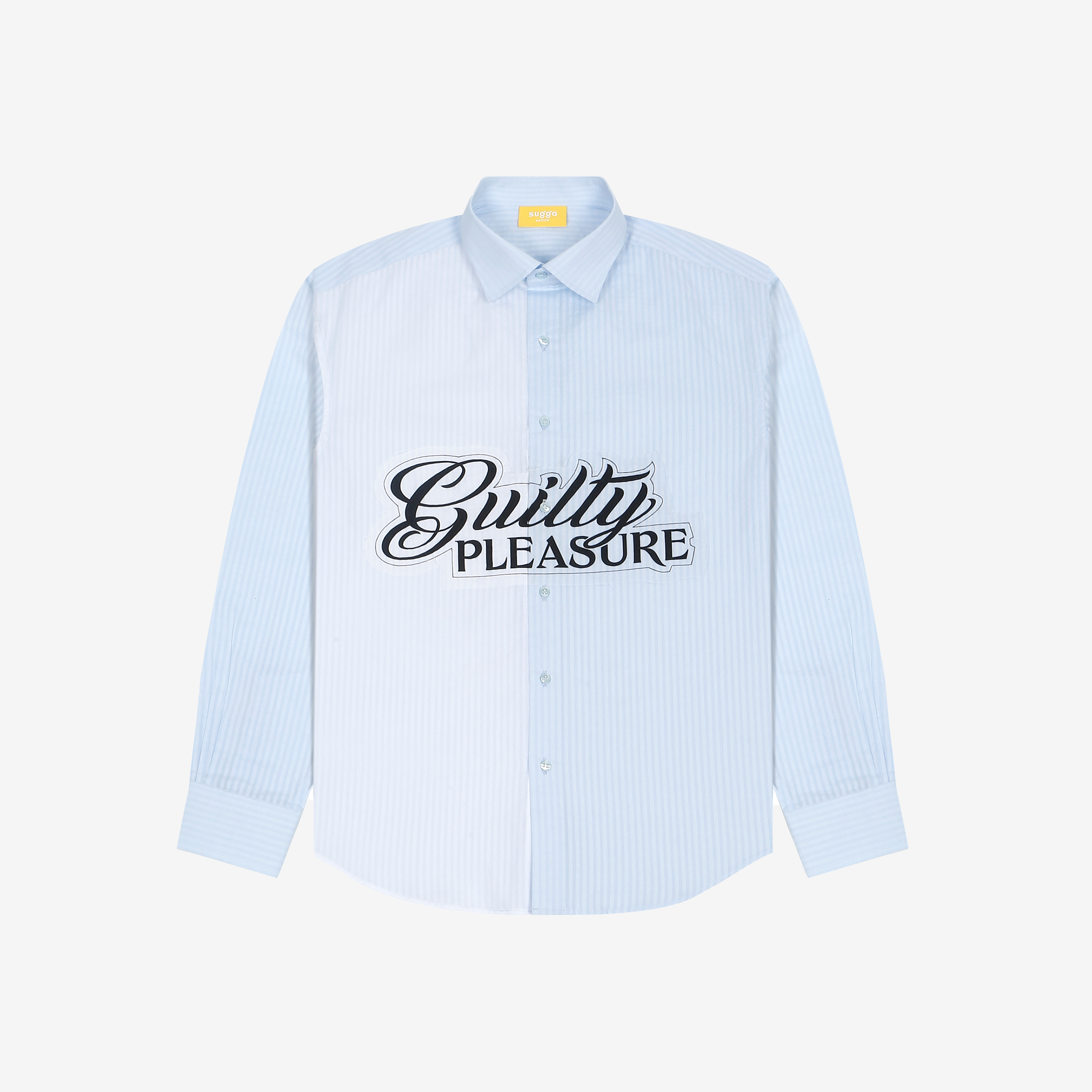 Half Guilty Shirt In Blue & White