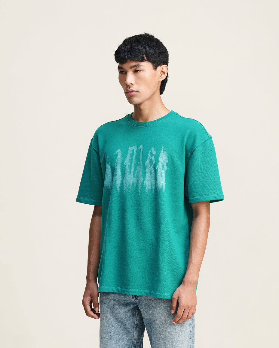 Flame - Green graphic t-shirt