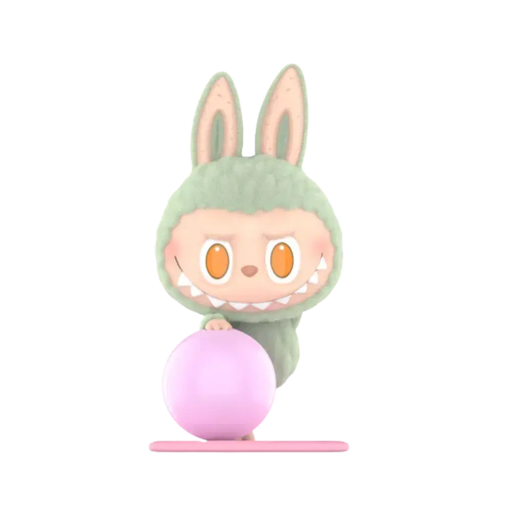 Pop Mart THE MONSTERS Labubu Lazy Yoga Series Zone Out Figure