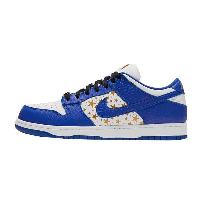 Nike SB Dunk Low Supreme Stars Hyper Royal Available at Pick your kiicks.