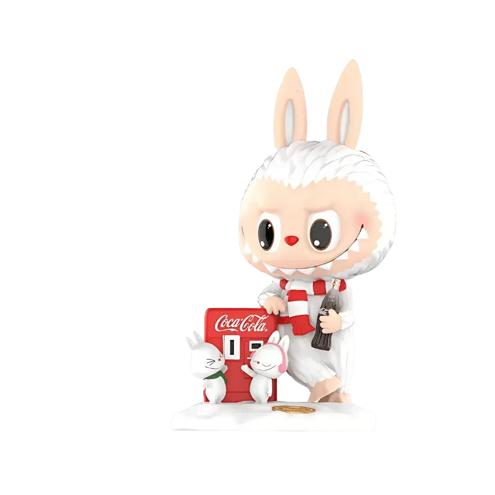 Pop Mart Labubu The Monsters Coca-Cola Series Little Snowman Figure