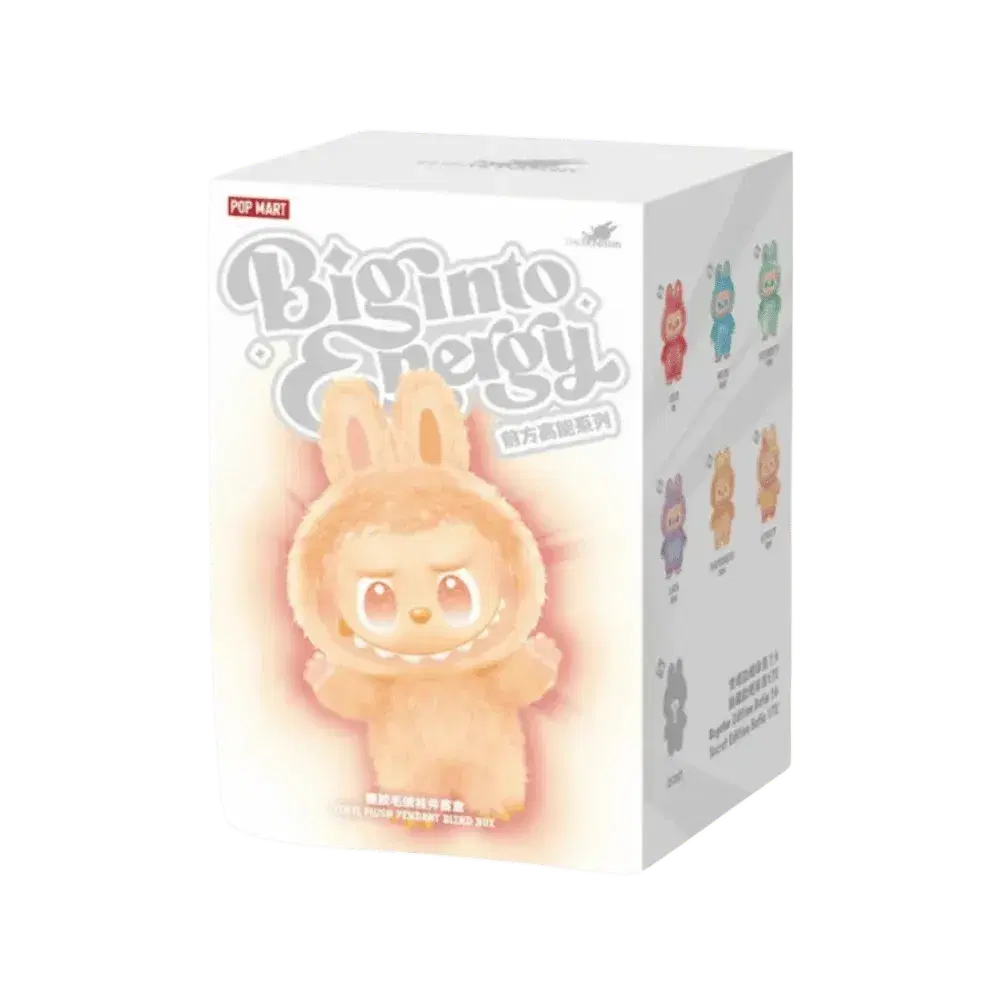 Pop Mart Labubu The Monsters Big into Energy Series Vinyl Plush Pendant Single Blind Box Pack of 1
