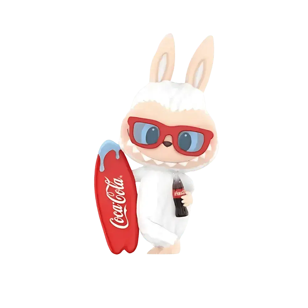 Pop Mart Labubu The Monsters Coca-Cola Series Surf with Me Figure