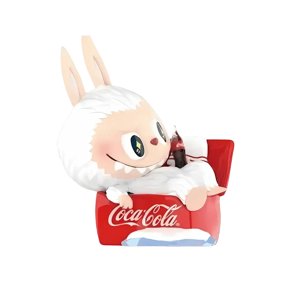 Pop Mart Labubu The Monsters Coca-Cola Series Special Sofa Figure