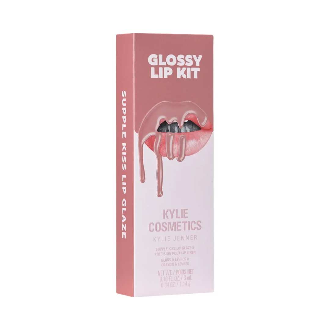 Kylie Glossy Lip Kit & Skin Tint Blurring Elixir Duo