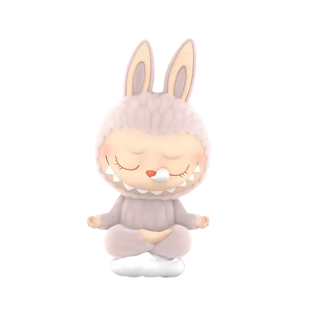 Pop Mart THE MONSTERS Labubu Lazy Yoga Series Sleeping Figure