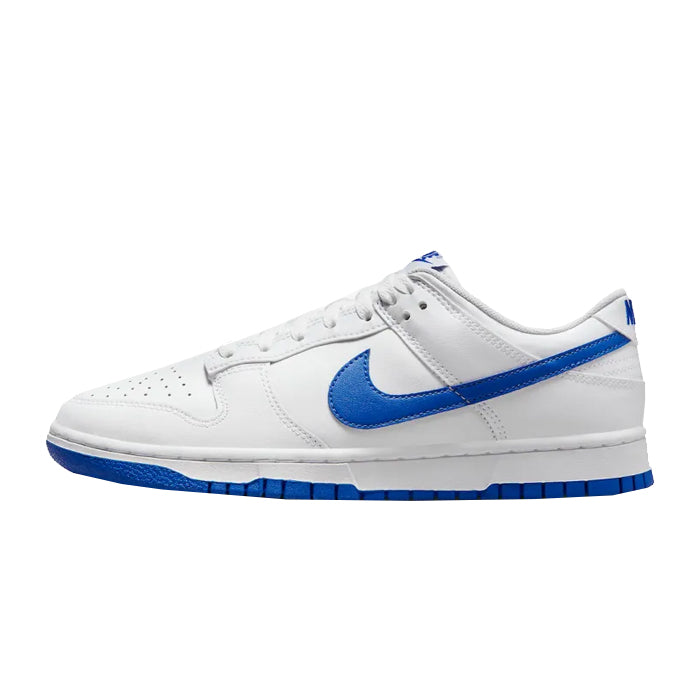 Nike Dunk Low White Hyper Royal Available at Pick your kiicks.