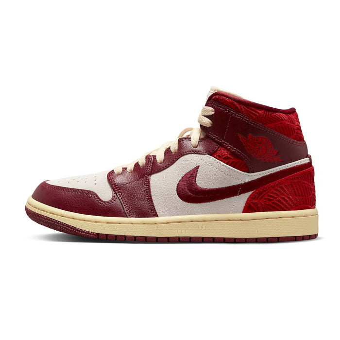 Jordan 1 Mid SE Tiki Leaf Team Red Available at Pick your kiicks.