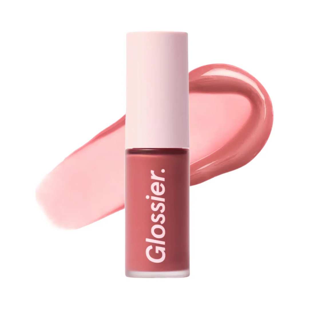 Glossier Lip Glaze Hydrating Cooling Sheer Lip Oil 'Creamy'