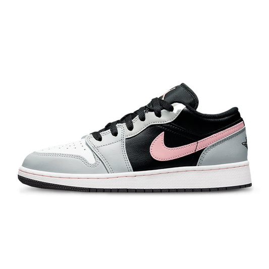 Jordan 1 Low Black Grey Pink Available at Pick your kiicks.