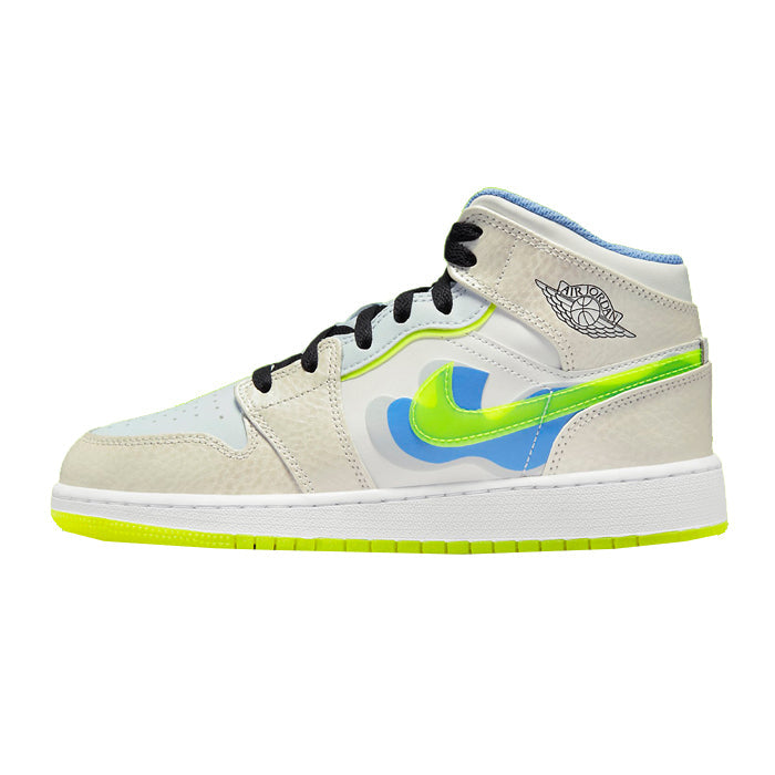 Jordan 1 Mid SE Warped Swoosh