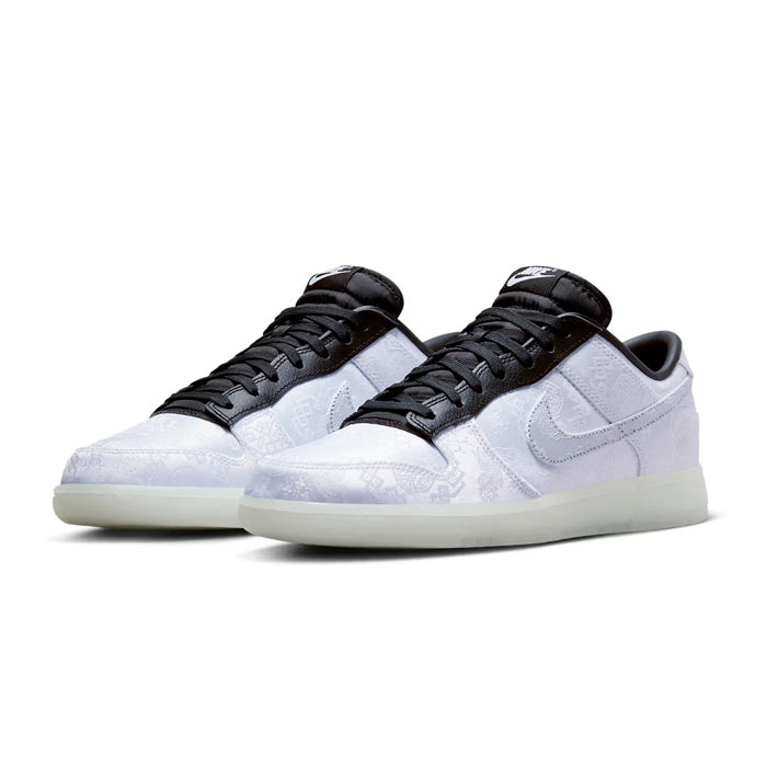 Nike Dunk Low x CLOT x Fragment White