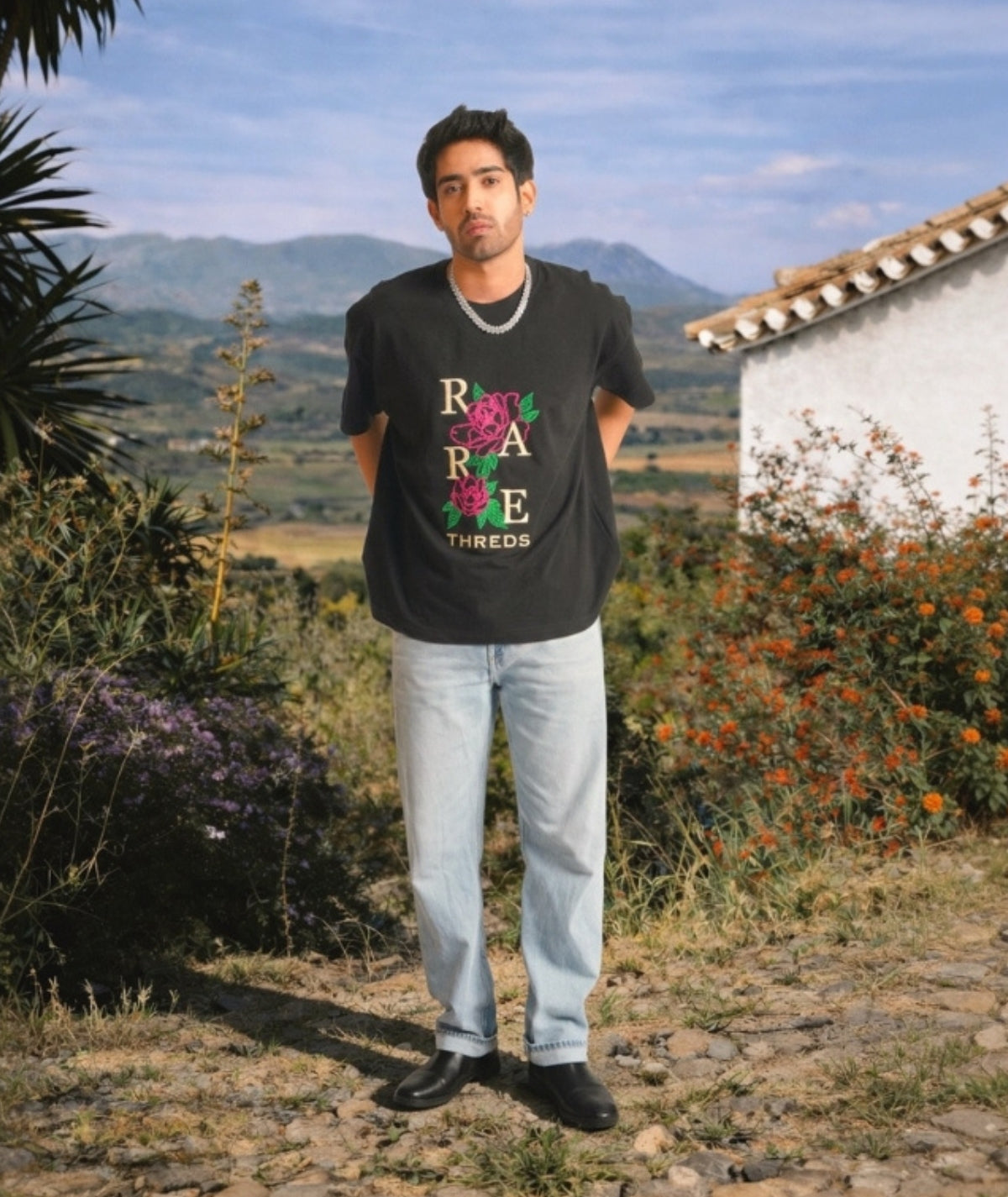 Year of the Snake – Embroidered Oversized T-Shirt