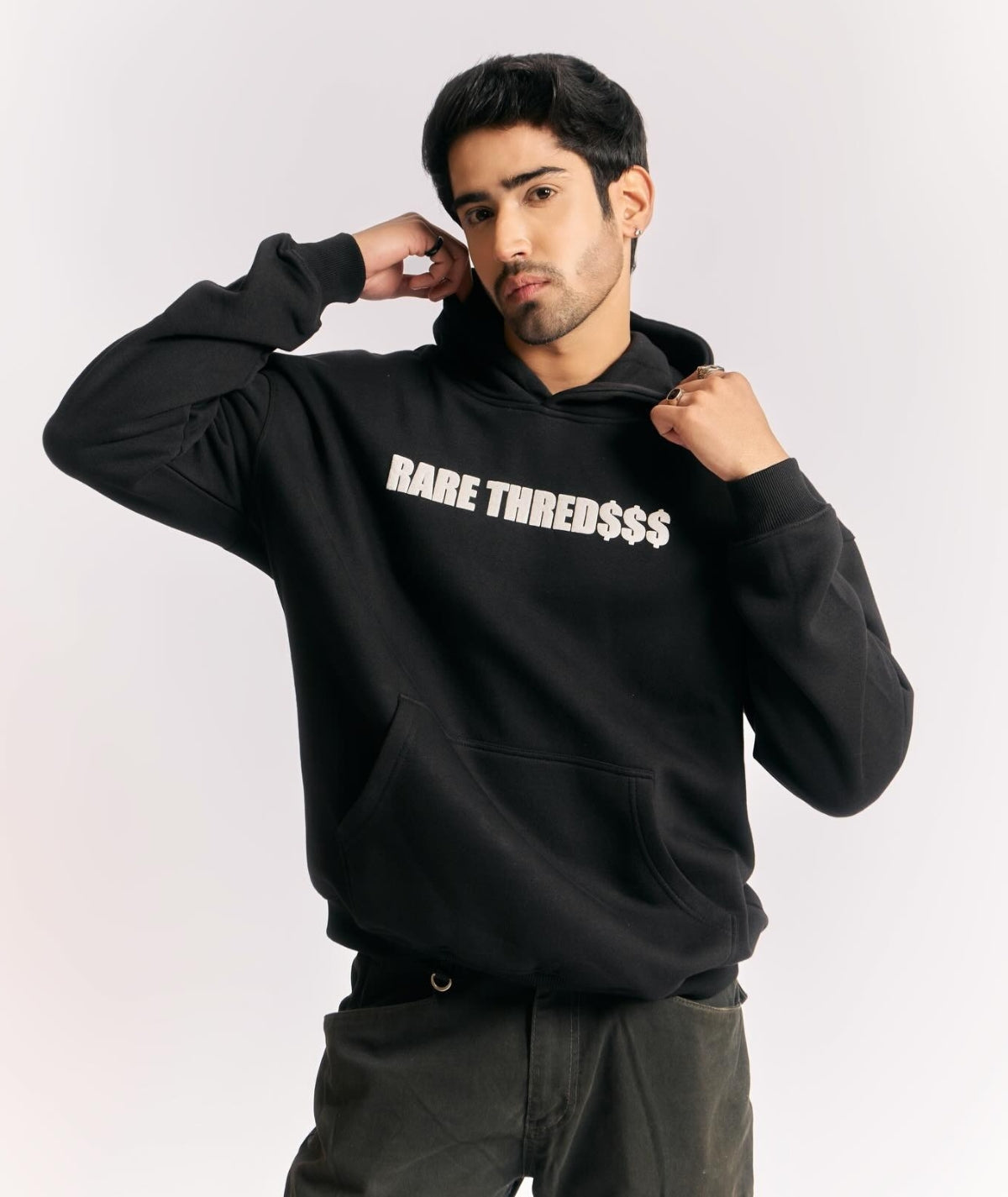 Black Bling Hoodie