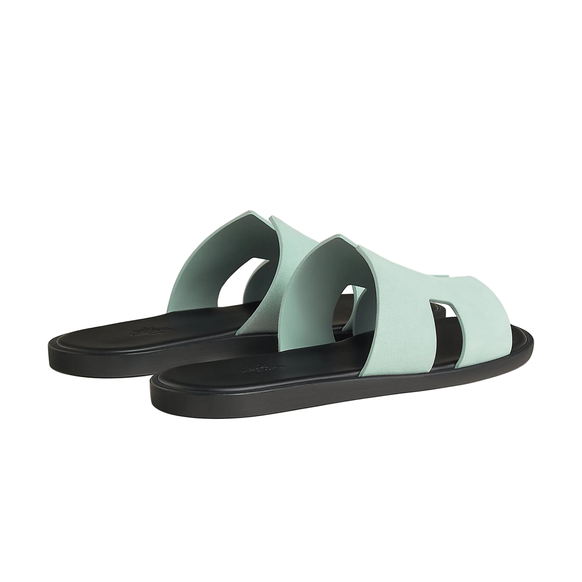Hermes Paris Izmir bleu glacier Sandal